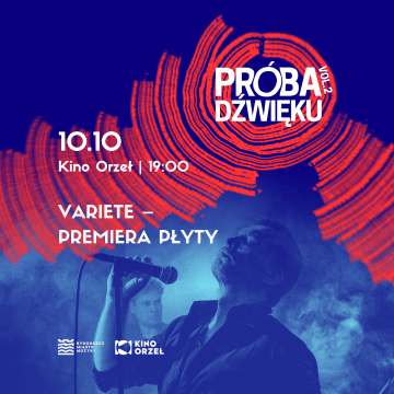 Plakat Variete – premiera płyty „Sieć Indry” | Próba Dźwięku 2025
