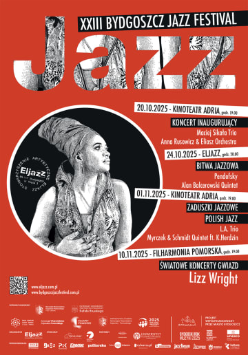 Plakat Światowe Koncerty Gwiazd: LIZZ WRIGHT – XXIII Bydgoszcz Jazz Festival